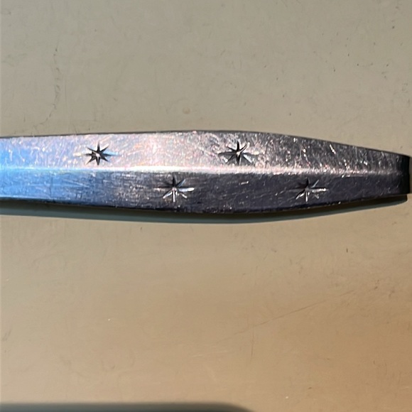 MCM Atomic Starburst Regent Sheffield Stainless Spatula Pancake Flipper 13 1/2” - Picture 9 of 11